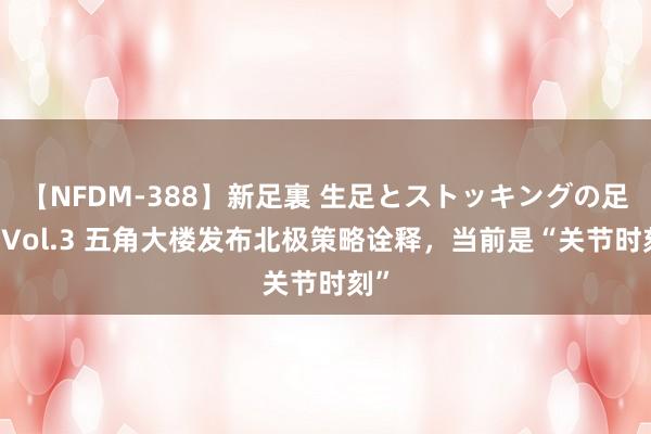 【NFDM-388】新足裏 生足とストッキングの足裏 Vol.3 五角大楼发布北极策略诠释，当前是“关节时刻”