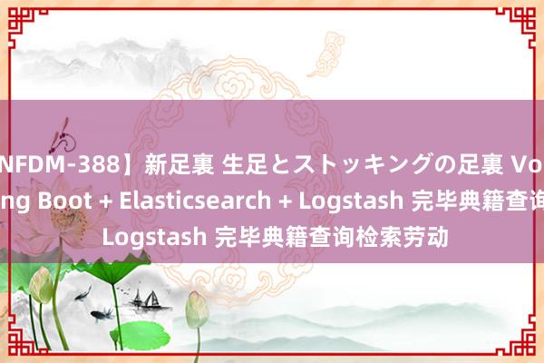 【NFDM-388】新足裏 生足とストッキングの足裏 Vol.3 使用Spring Boot + Elasticsearch + Logstash 完毕典籍查询检索劳动