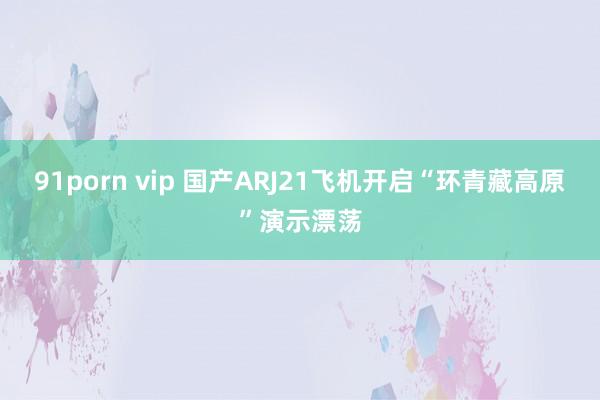 91porn vip 国产ARJ21飞机开启“环青藏高原”演示漂荡